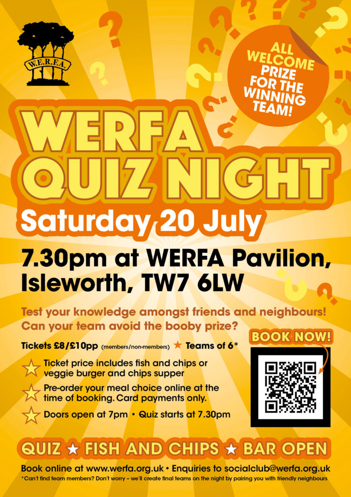 WERFA Quiz July 2024