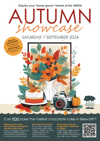 WERFA Autumn Showcase, Saturday 7th September